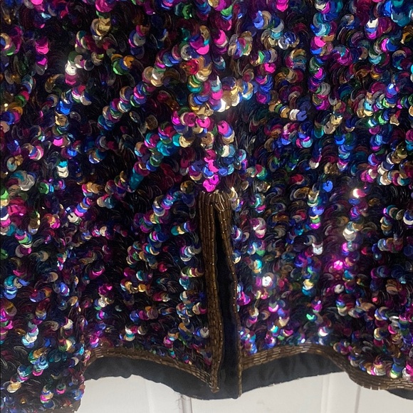 Stenay Sequin Embellished Multicolored Cocktail Dress - Picture 5 of 5